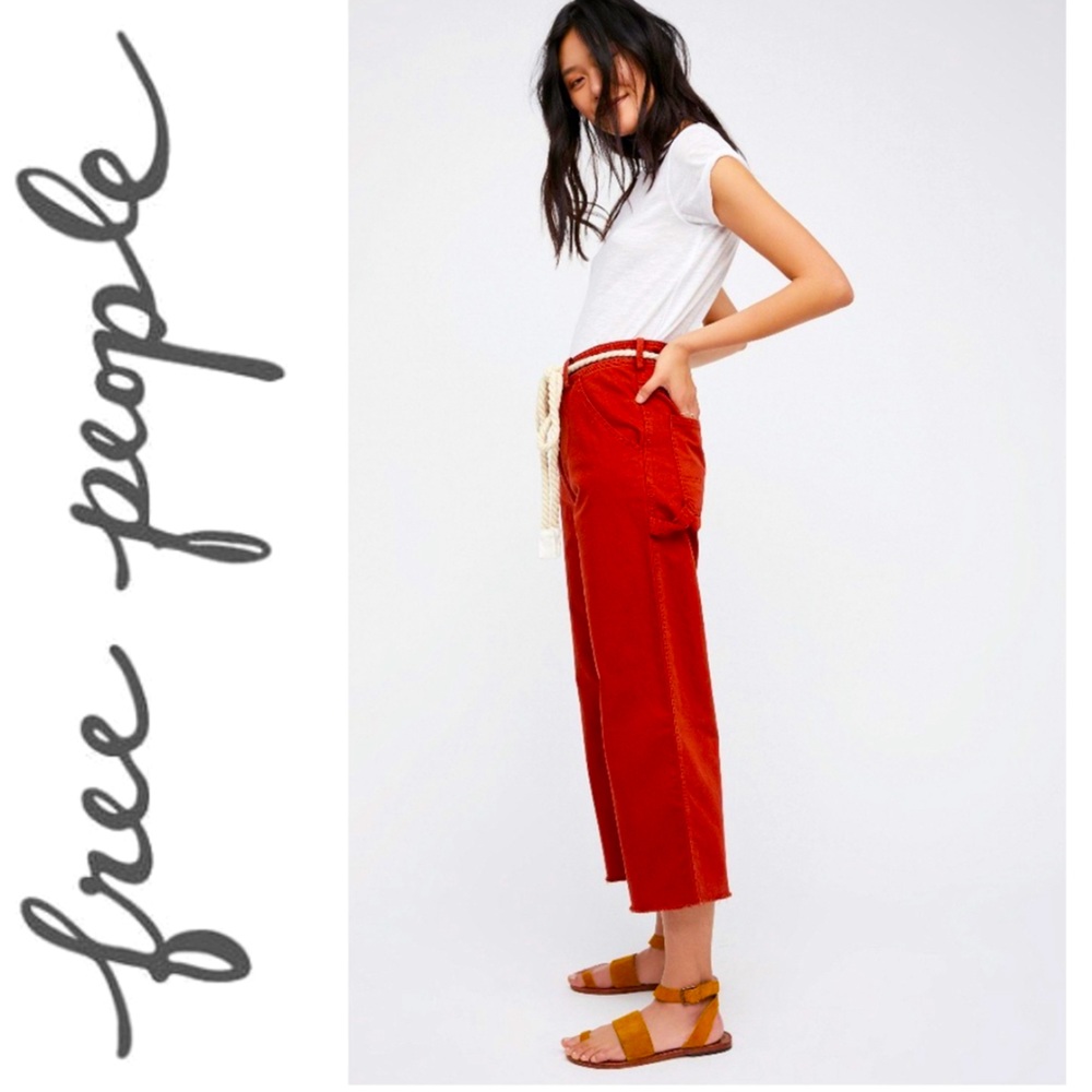 Free People Carpenter Crop Pant